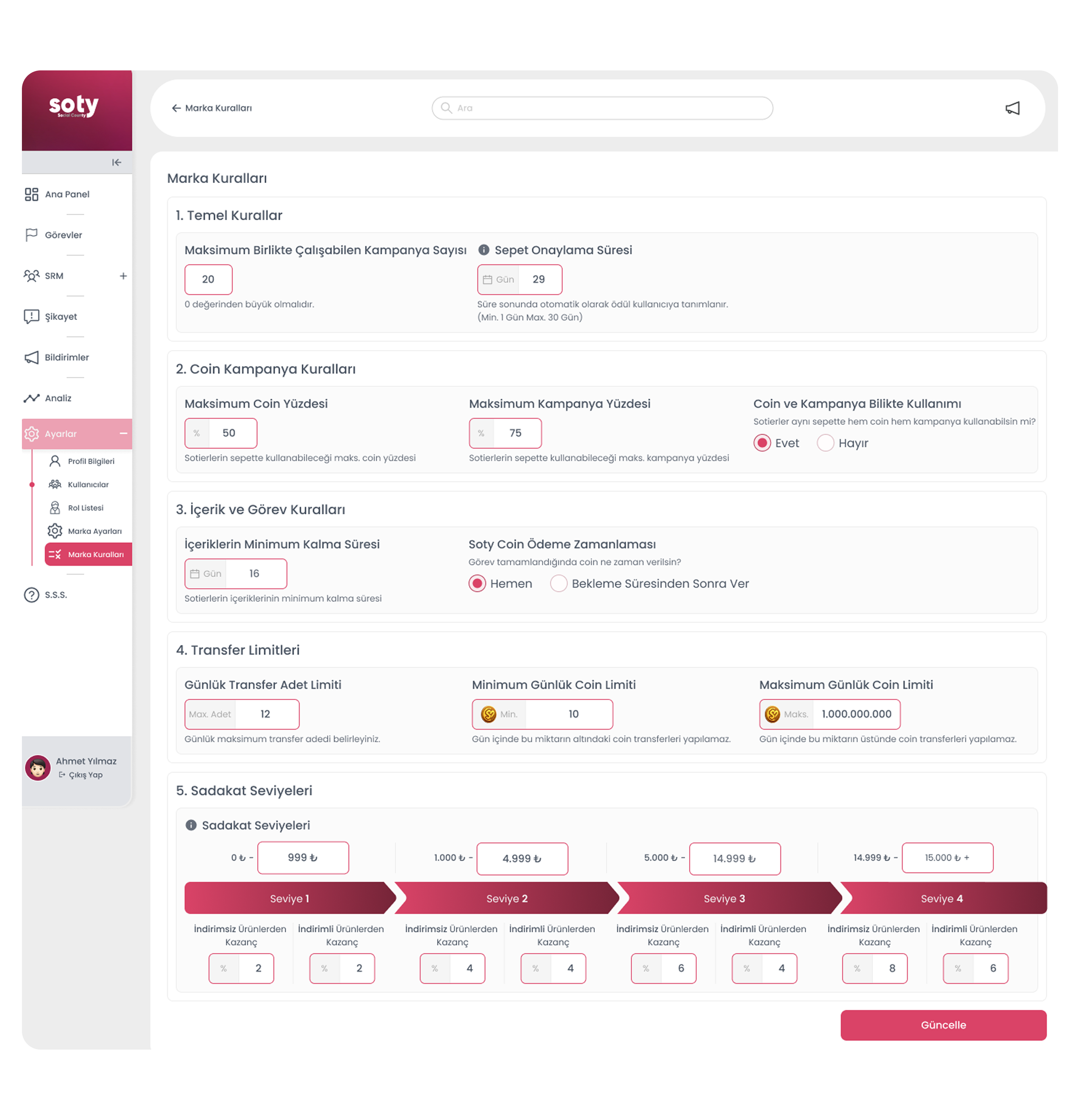Brand Rules Dashboard